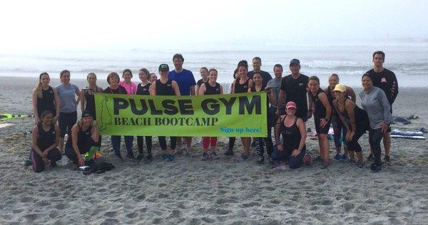 The BEST program we offer -- BEACH BOOTCAMPS in Spring, Summer and Fall!