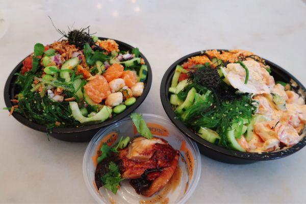 Large Create Your Own Poke Bowl