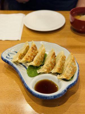 Pan fried gyoza