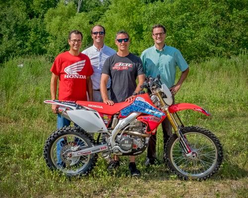 Left to Right: Jared Wingfield, Joseph Wingfield, Johnny Campbell, Jackson Wingfield, Jr.