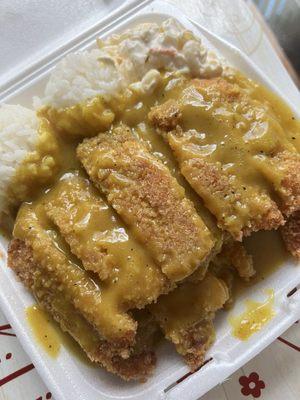 Chicken katsu curry