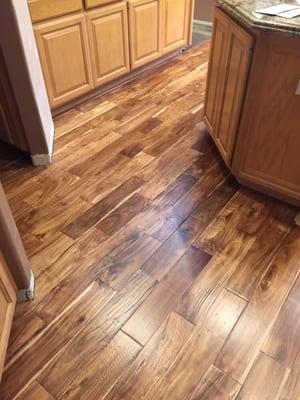 Kitchen floors