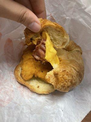 Old and horrible Chicken, Bacon & Cheese Croissant Stuffer