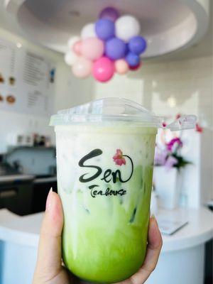 Iced Matcha Latte