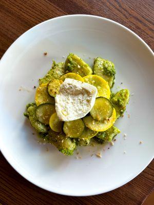 Summer Squash & Pesto Gnocchi