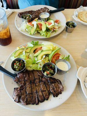 Carne Asada Con Chimichurri........  An excellent choice, flavorful and a top ten pick.