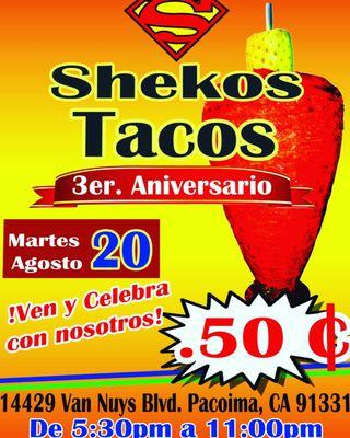 Sheko's TACOS