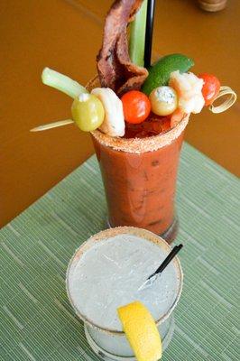 Obnoxious Bloody Mary & Tequlia Mockingbird