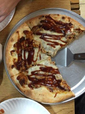 Bbq chicken pizza 10/07/16