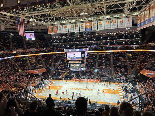 TENNESSEE vs Auburn at Thompson-Boling Arena.