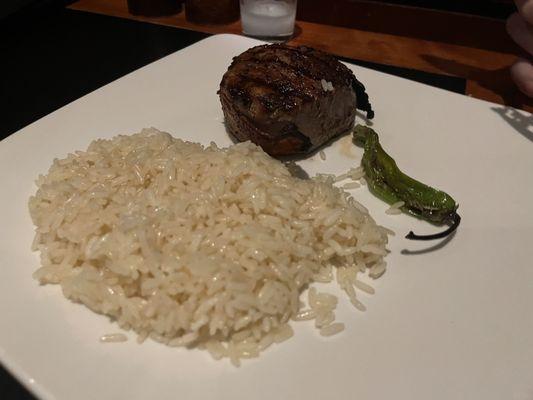 Gluten-free filet mignon