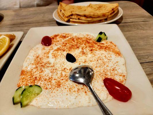 Tzatziki and pita