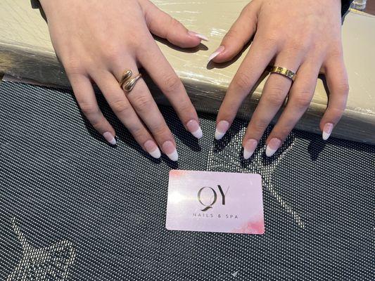 Dipping French Extensions