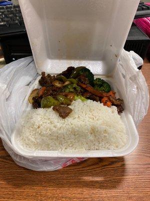 This is how much I got for a "two" item. Cost me $10 for some rice.