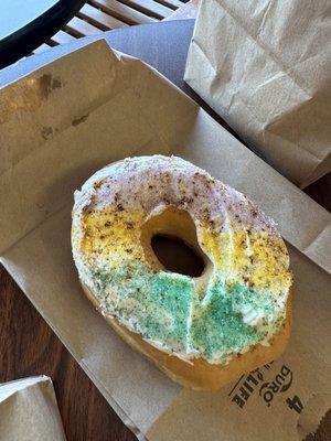 King Cake Donut