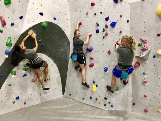 @climbbliss is a great spot to climb in Kansas by yourself or with friends and family!