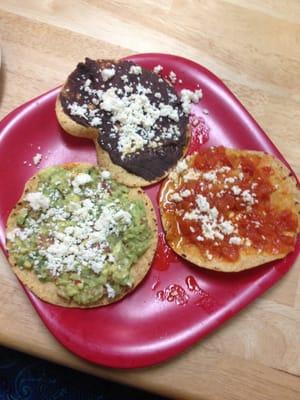 Tostadas Chapinas- Guatemalan tostadas