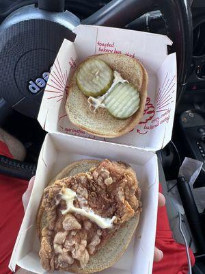 Chicken sandwich