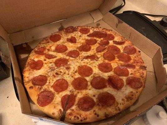 Brooklyn style pepperoni