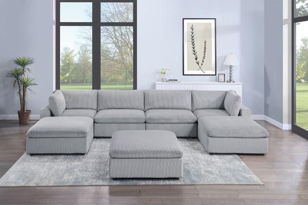 #169: 7-PC Sectional Set