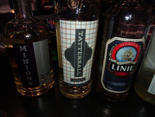 A trio of aquavit, flight #2