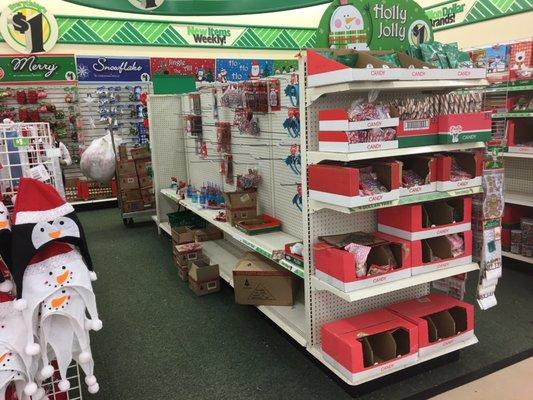 With shelves this empty, you must wonder if Dollar Tree is going out of business.