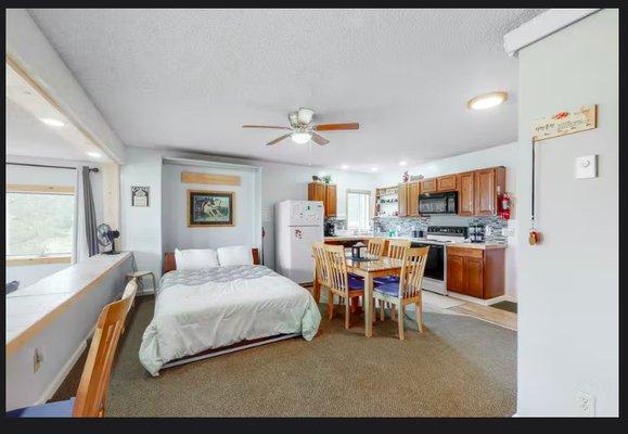 This is another picture of the bed that is not there anymore but is in all of the pictures for Condo #4.