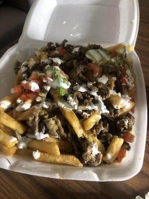 Carne asada fries