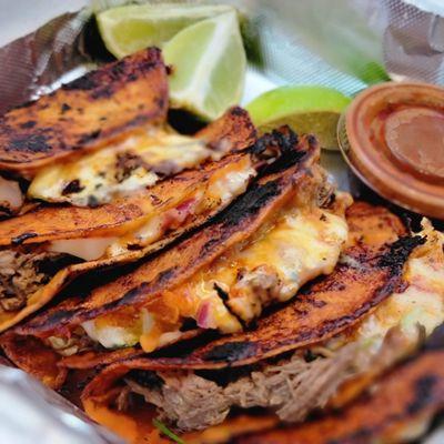 Sweet heat Birria tacos