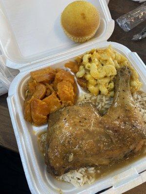 Cornbread and Baked Chicken Deluxe