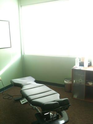 One of the treatment rooms