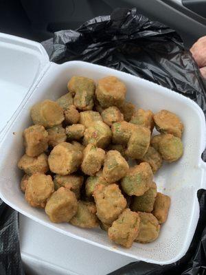 Fried okra