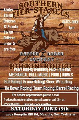 3rd Annual Rockin Rodeo!