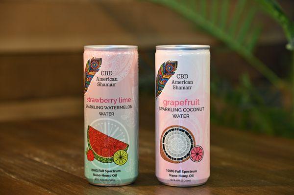 Refreshing and relaxing infused sparkling waters and teas.