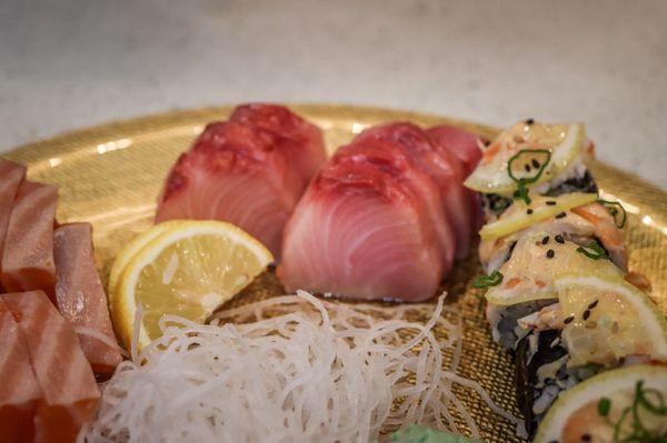 Various sashimi