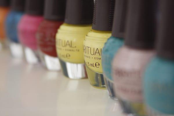 A wide assortment of  wonderful nail colors without the harmful toxins.