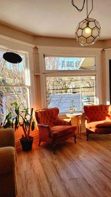 Parlor Seating Area Overlooking NW 23rd