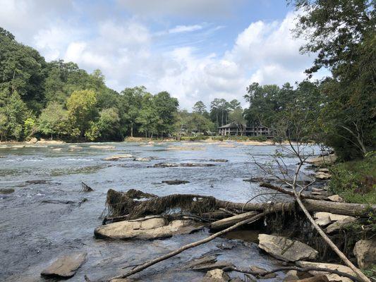 View of the Chattahoochee River.