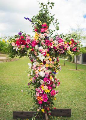 Flowering Cross at Easter