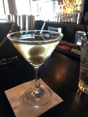 Dirty Martini - yum!