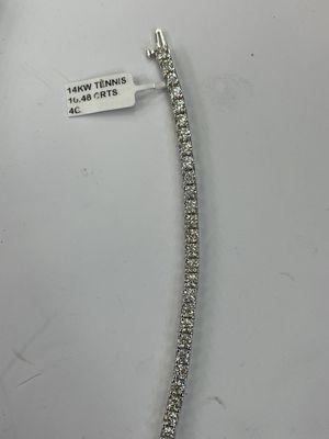 14k tennis bracelet