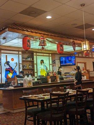 The Sushi bar