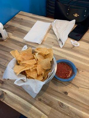 Chips and salsa for all