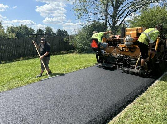 Hensel Paving Residential Job!