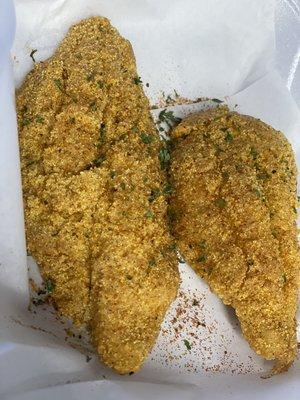 2 pc. Cajun Fried Catfish