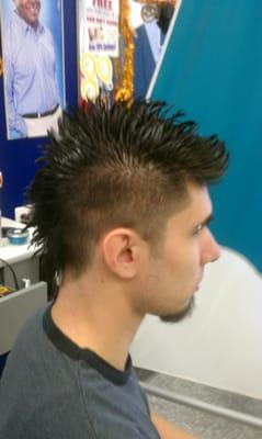 Mohawk fade