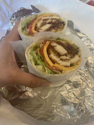 Chicken cheddar (wrap)