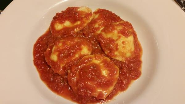 Homemade ravioli