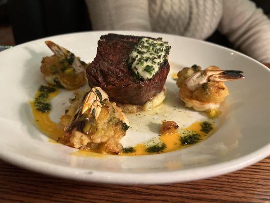 Filet Mignon Surf and Turf