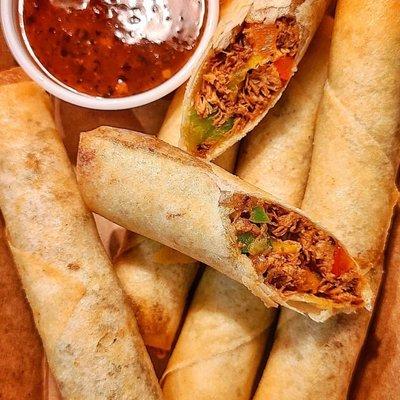 Sarap: Chicken Adobo & Bell Pepper Lumpia